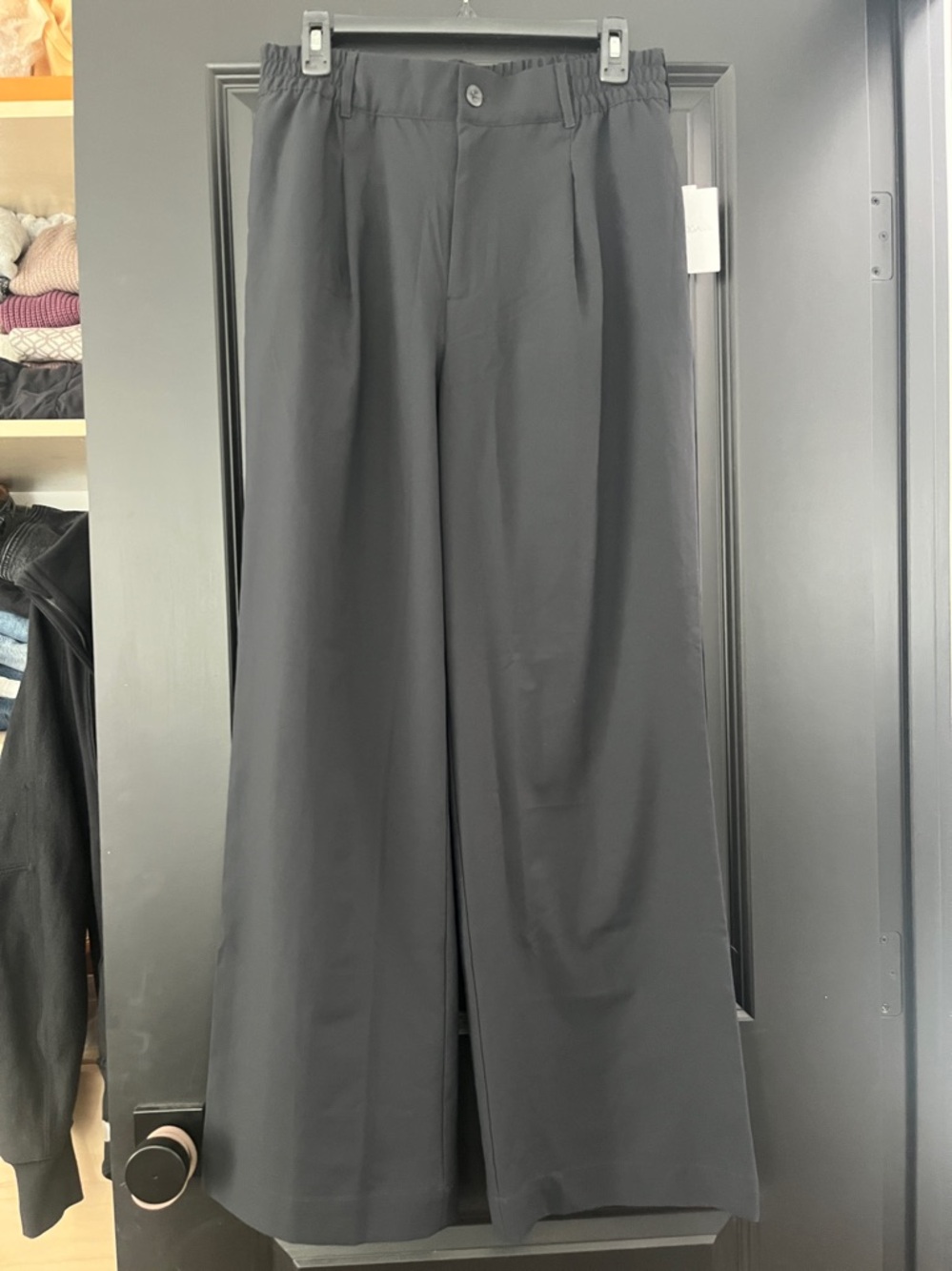 NWT Beyond Yoga Status Wide Leg Trouser 31” - size M - Picture 4 of 9